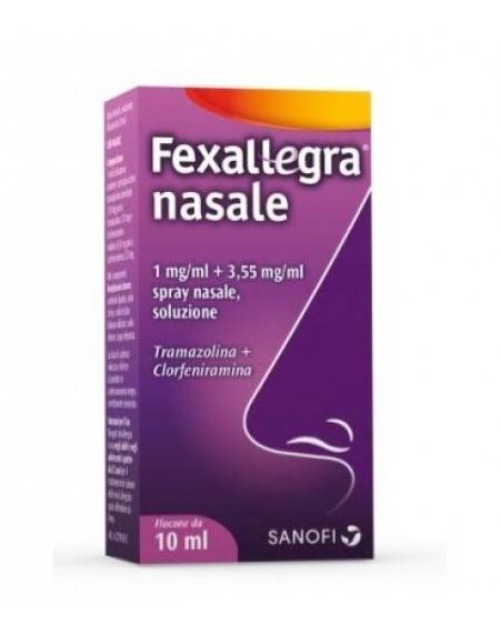 Fexallegra Spray Nasale 1 mg/ml + 3,55 mg/ml Spray Nasale - 10 ml