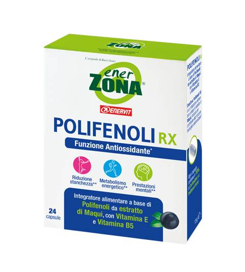 Enerzona Polifenoli Rx Funzione Antiossidante 24 capsule