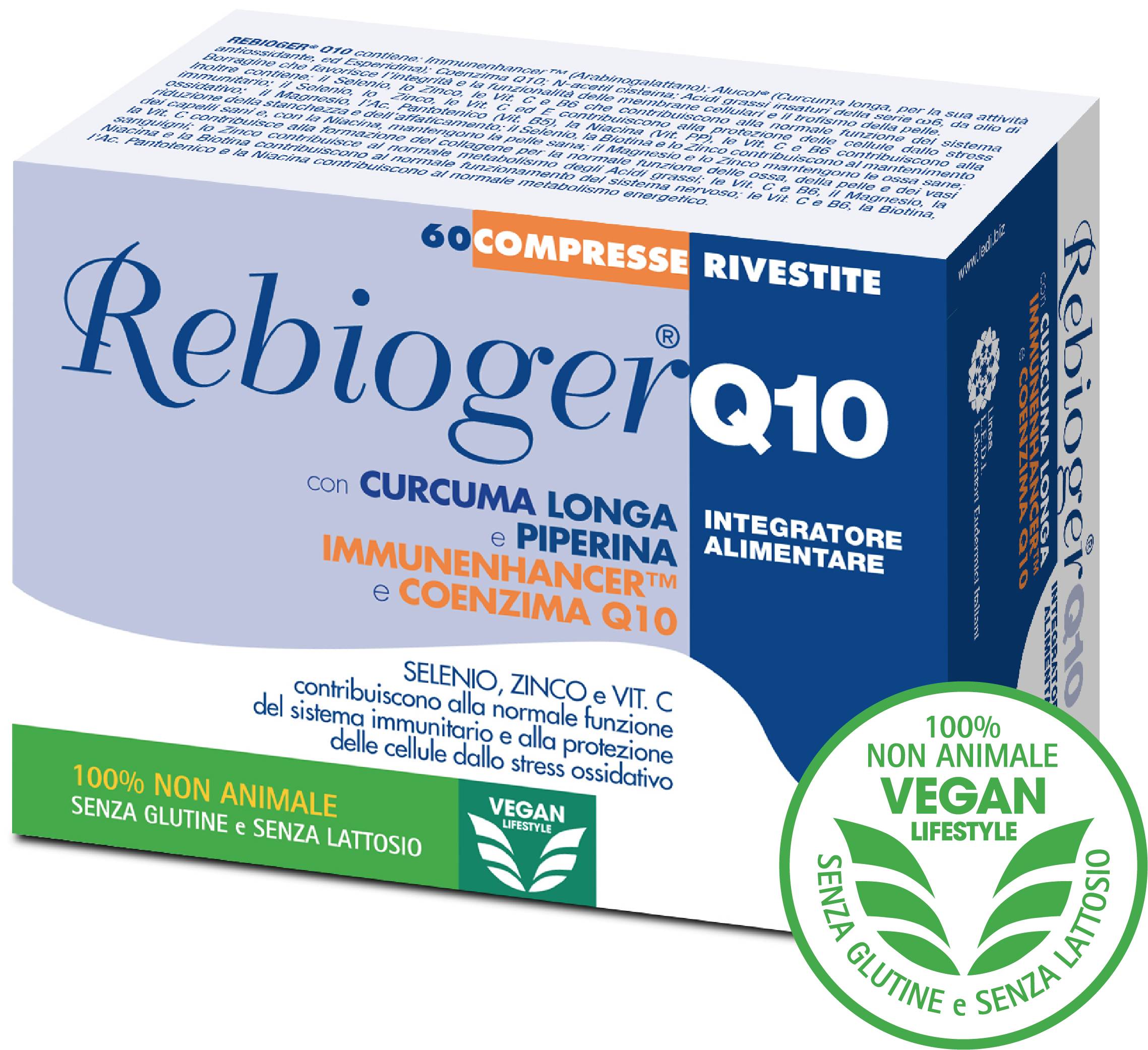 Rebioger Q 10 Integratore Antiossidante