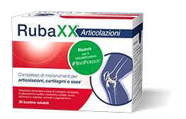 Pharma SGP RubaXX Articolazioni Integratore per il Benessere di Articolazioni Cartilagini ed Ossa 30 bustine