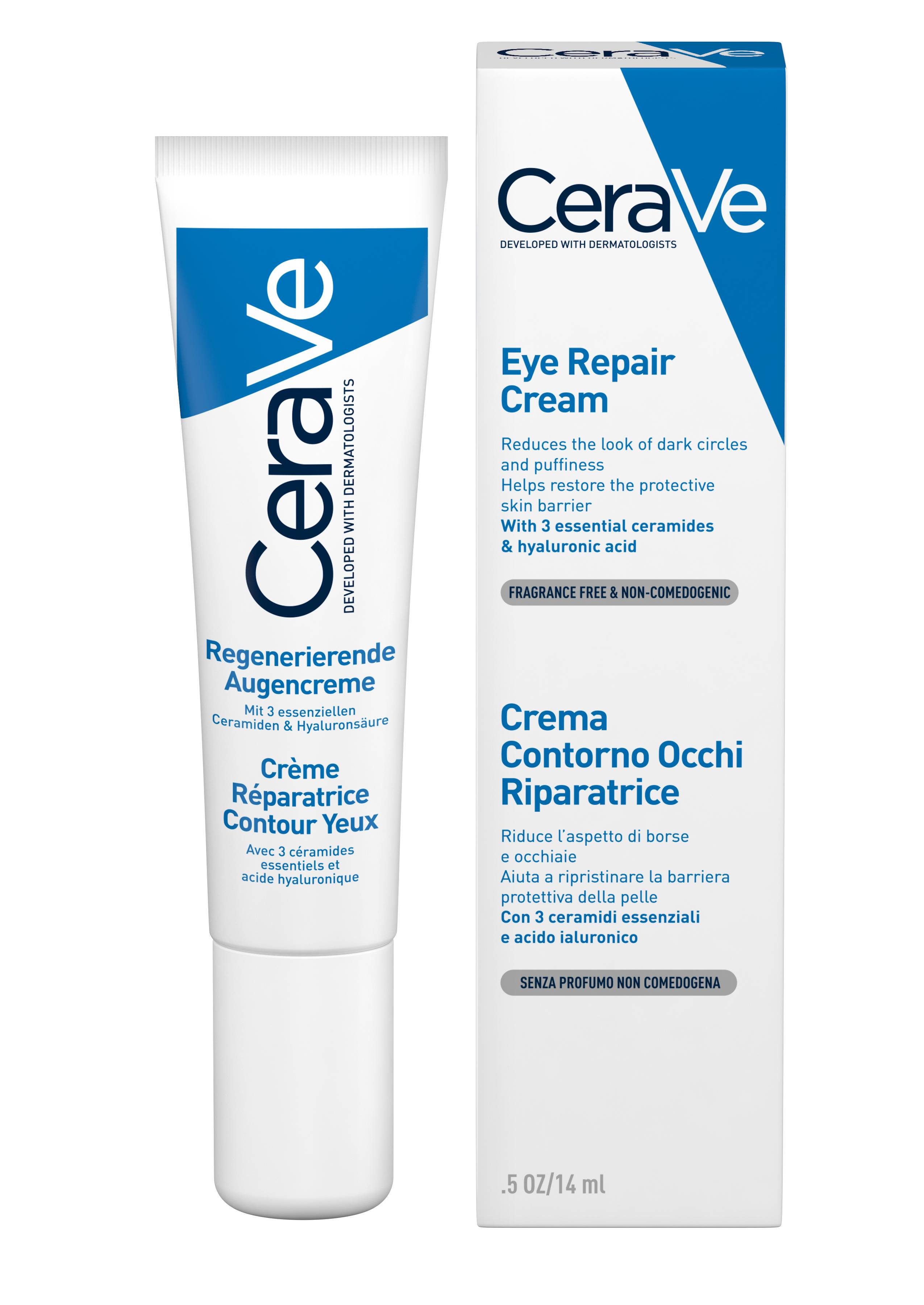 CeraVe Crema Contorno Occhi Riparatrice con acido ialuronico 15 ml