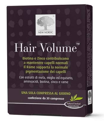 New Nordic Hair Volume Biotina e Zinco Integratore per Capelli