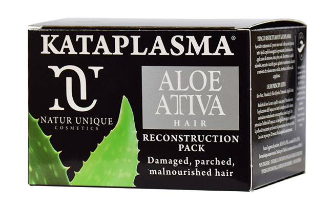 Natur Unique Kataplasma Aloe Attiva capelli impacco ristrutturante