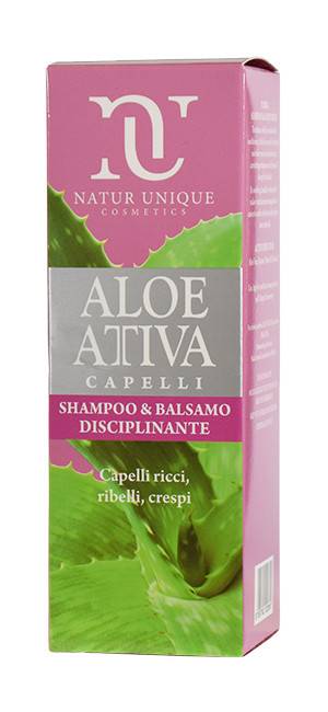 Natur Unique Aloe Attiva capelli shampoo e balsamo disciplinante