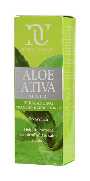Natur Unique Aloe Attiva capelli shampoo e balsamo riequilibrante 250 ml