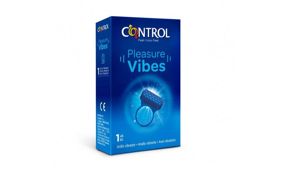 Control Vibes Anello Vibrante con Punti di Rilievo