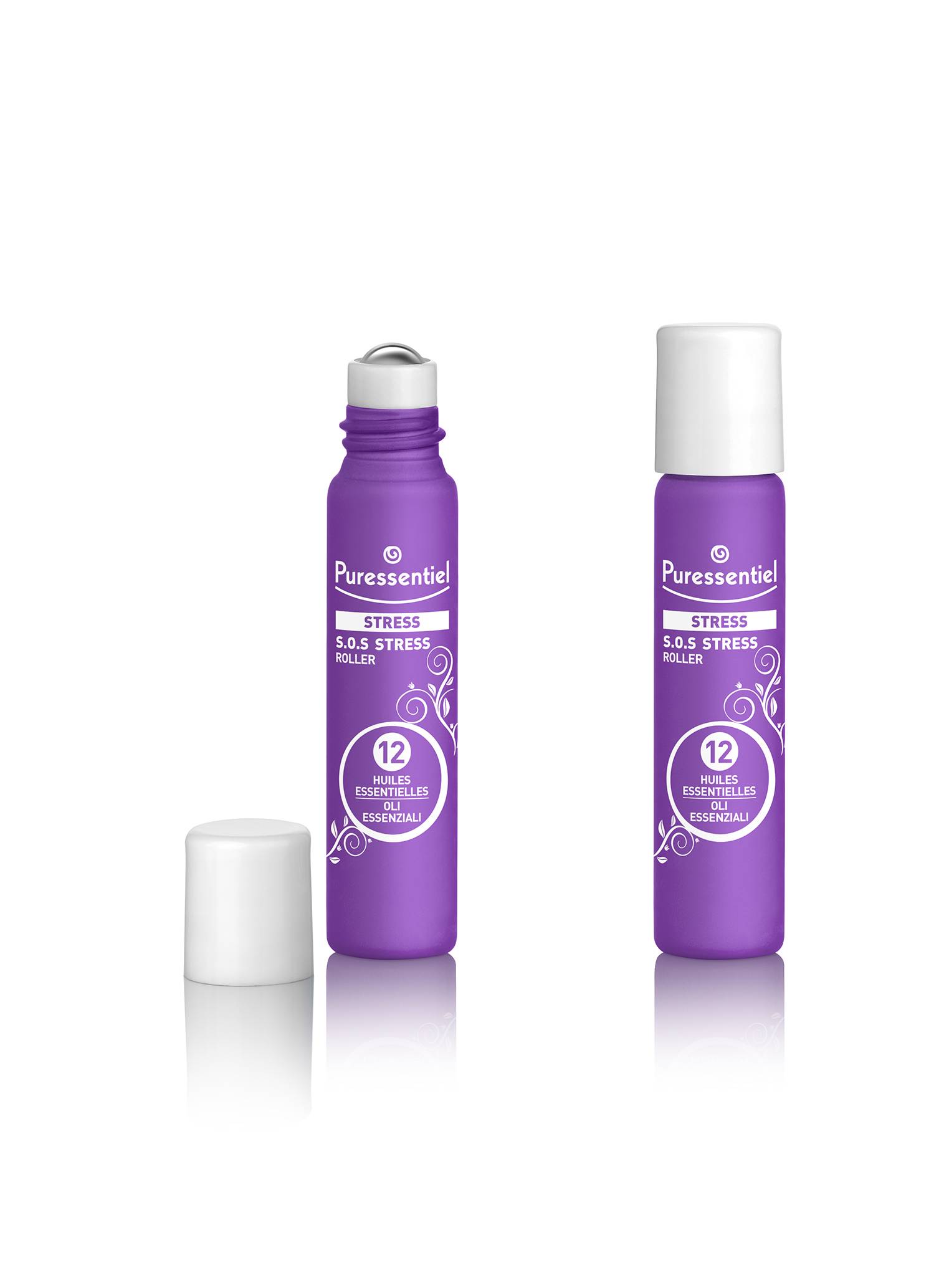 Puressentiel Sos Stress Roller ai 12 Oli Essenziali 5 ml