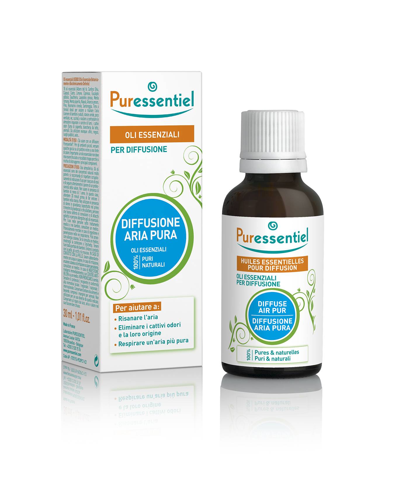 Puressentiel Oli Essenziali per Diffusione Aria Pura Ecocert 30 ml