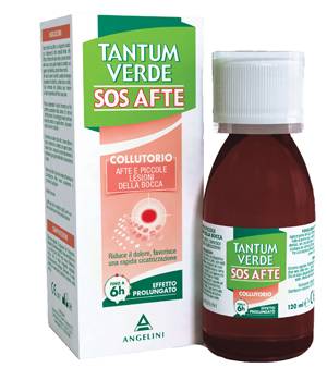 Tantum Verde SOS Afte Collutorio Afte e Lesioni della Bocca 120 ml