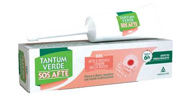 Tantum Verde SOS Afte Gel Afte e Lesioni della Bocca 8 ml