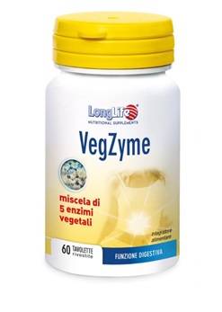 Longlife VegZyme Integratore per la Buona Digestione