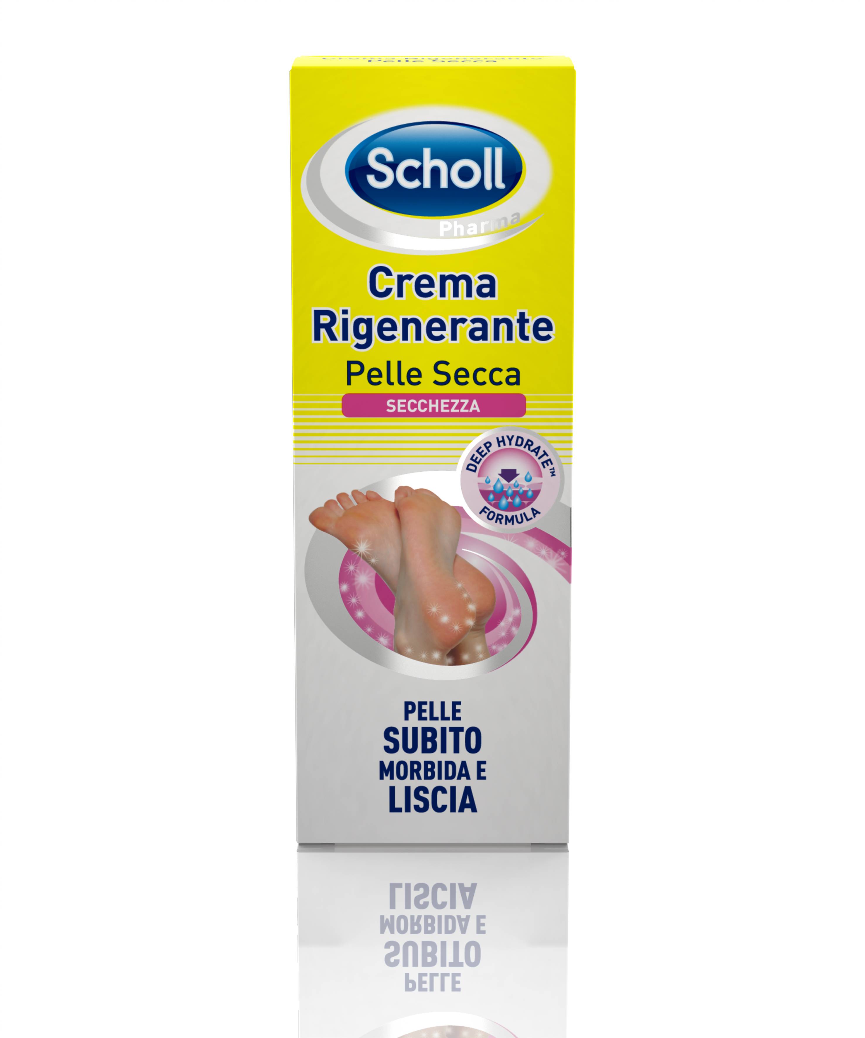 Scholl Crema Rigenerante Pelle Secca dei Piedi