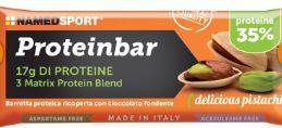 Named Sport Proteinbar Delicious Barretta Proteica Gusto Pistacchio 50 g
