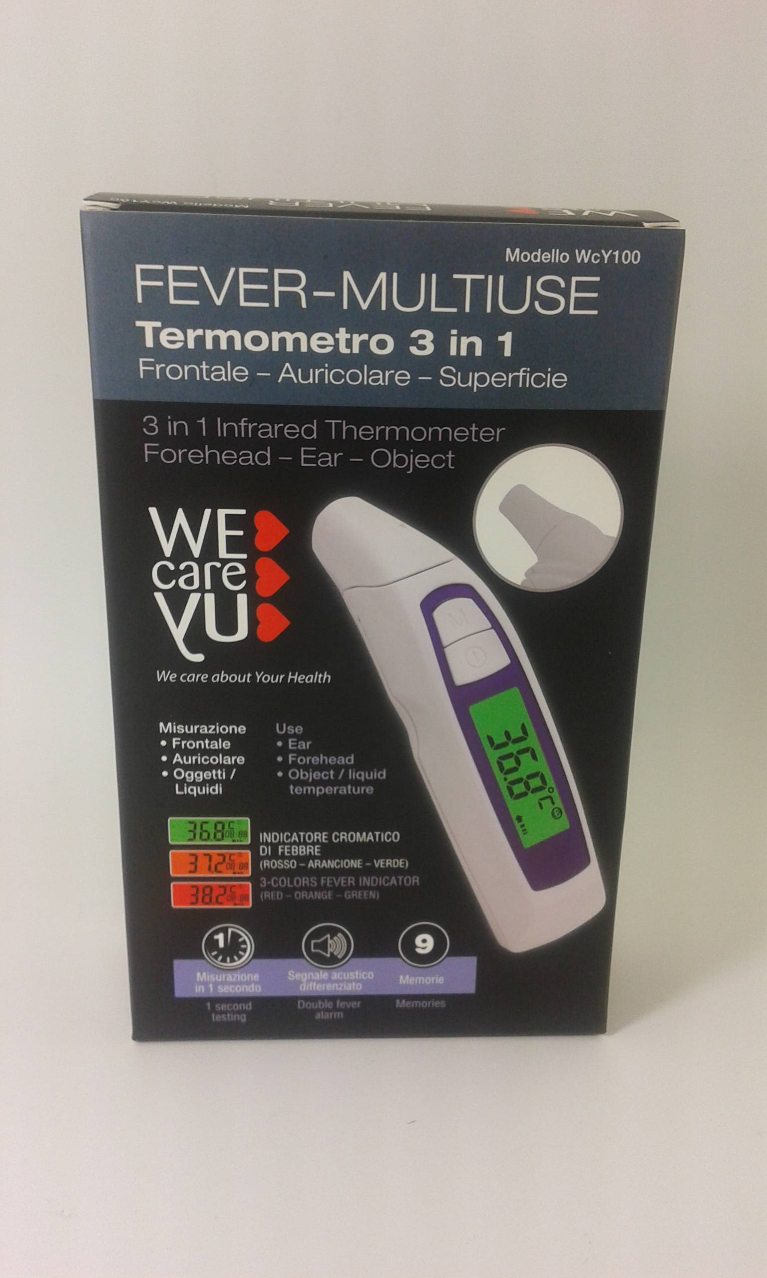 WeCareYou Fever Multiuse Termometro 3 in 1