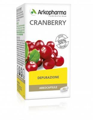 Arkopharma Arkocapsule Cranberry Integratore per il benessere delle vie urinarie 45 compresse