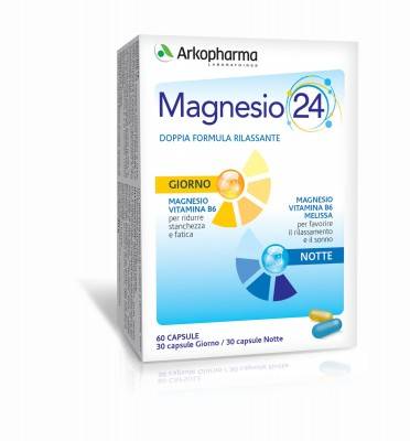 Arkopharma Magnesio 24 Integratore Giorno e Notte
