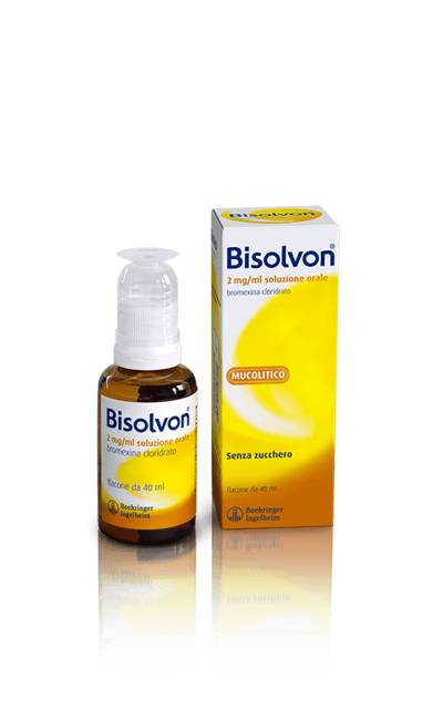 Bisolvon 2 mg/ml Soluzione Orale - 40 ml