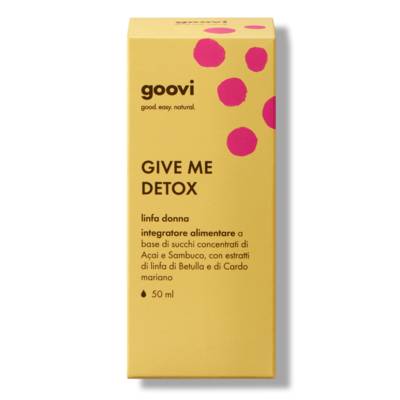 Goovi Give Me Detox Linfa Donna Integratore Drenante 50 ml