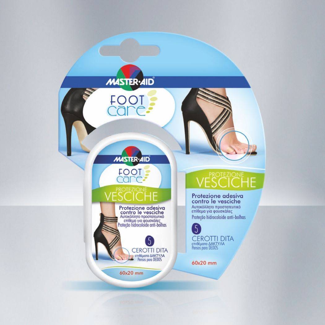 Master Aid Foot Care Cerottini per la protezione delle vesciche 5 cerotti