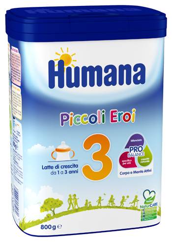 Humana Piccoli Eroi Latte di crescita 3 800 g