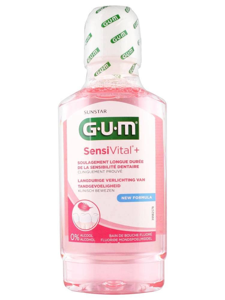 Sunstar Gum SensiVital Collutorio per la sensibilità dentale 300 ml