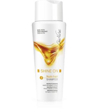 BioNike Shine On Nutri - Hair Shampoo ristrutturante per capelli colorati 200 ml