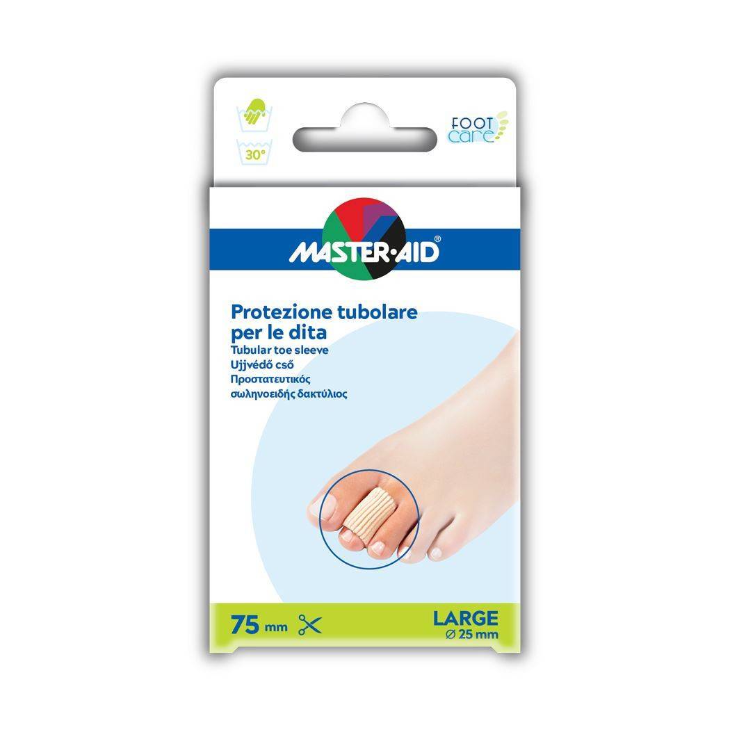 Master Aid Tubo Gel EL L Protezione Tubolare 7,5 cm 2 pezzi
