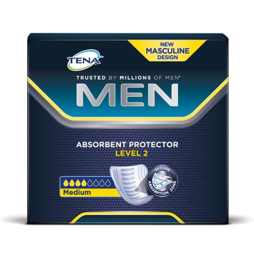 Tena Men Livello 2 Assorbenti per perdite moderate 10 pezzi