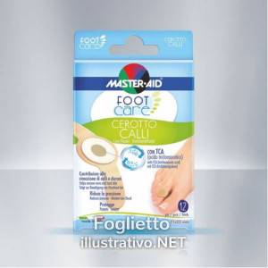 Master - Aid Foot Care Cerotto Calli In Polietilene 12 Pezzi