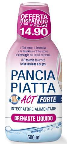 Pancia Piatta Act Forte Integratore Drenante