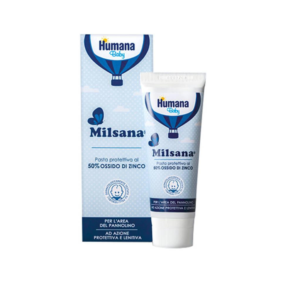 Milsana Pasta al 50% Ossido di Zinco Lenitiva e Rigenerante 50 ml