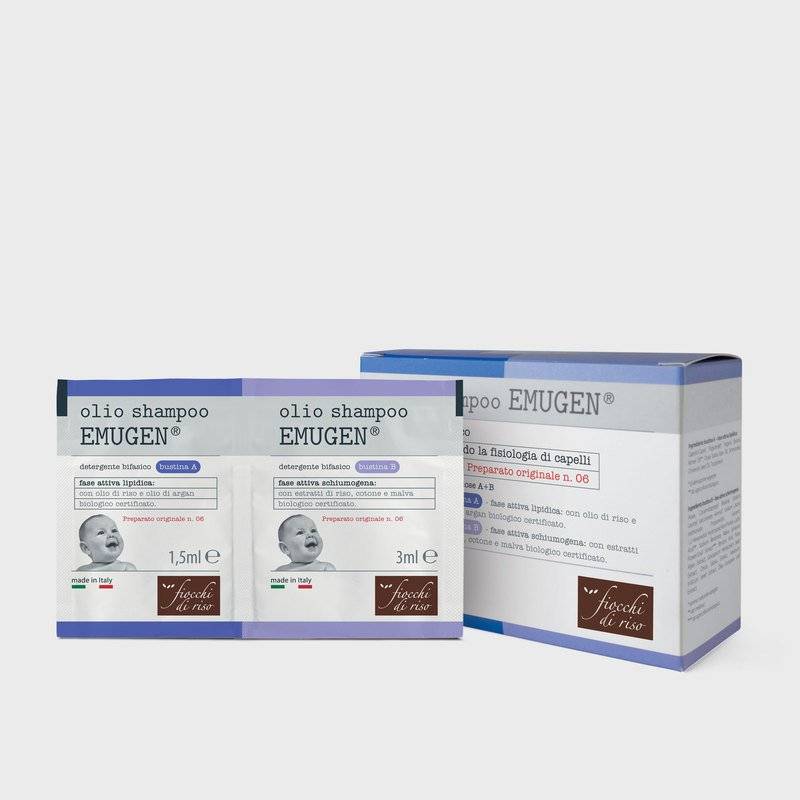 Fiocchi Di Riso Emugen Olio Shampoo 20 bustine