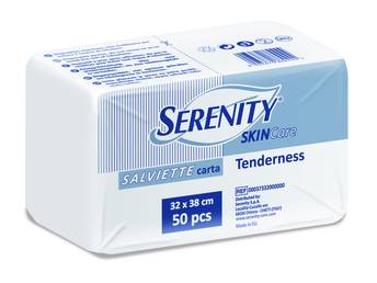 Serenity Skincare Tenderness Salviette Carta 32 x 38 cm da 50 pezzi