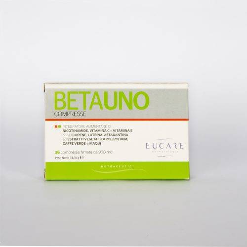 Eucare Betauno Integratore Multivitaminico Multiminerale per Pelle e Capelli