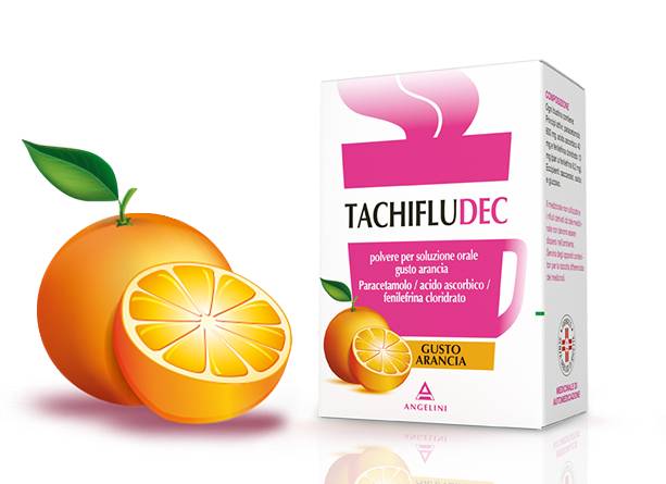 Tachifludec Bustine Gusto Arancia