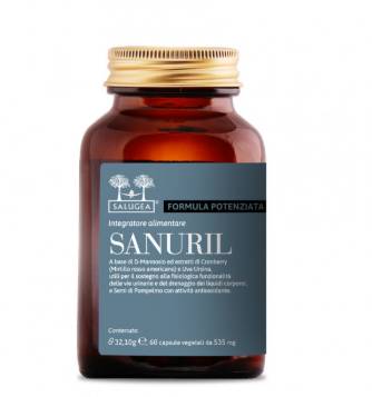 Salugea Sanuril Integratore Prevenzione Cistite 60 Capsule