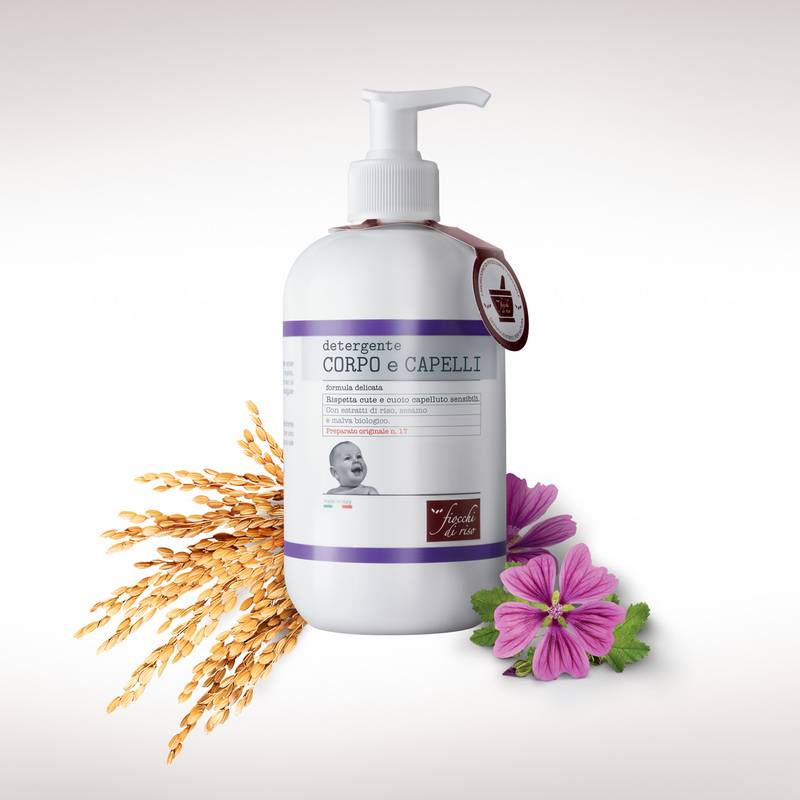Fiocchi Di Riso Detergente Corpo E Capelli 400 ml