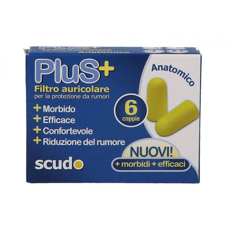 Earplug Scudo Plus Tappi Auricolari - Formato: 2 pezzi
