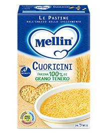 Mellin Pastina a forma di Cuoricini