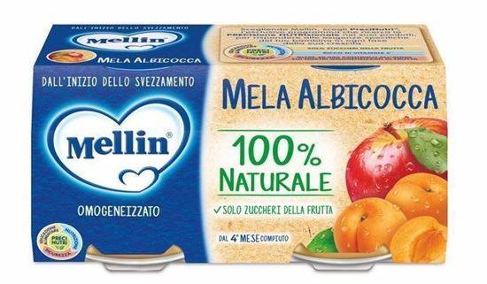 Mellin Omogeneizzato Gusto Mela e Albicocca