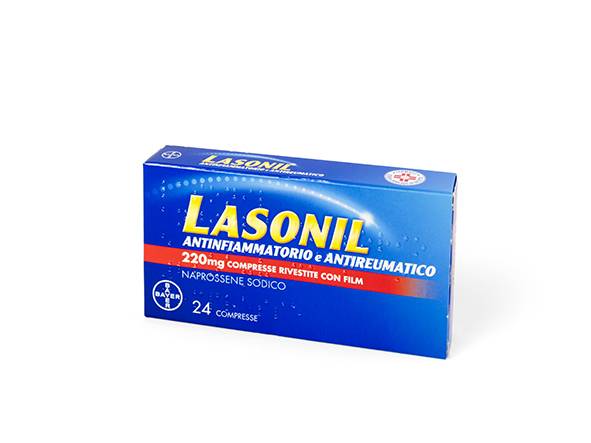 Lasonil Antinfiammatorio e Antireumatico Compresse 220 mg - Formato: 24 compresse