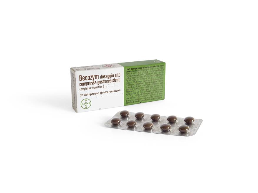 Becozym Dosaggio Alto - 20 compresse gastroresistenti