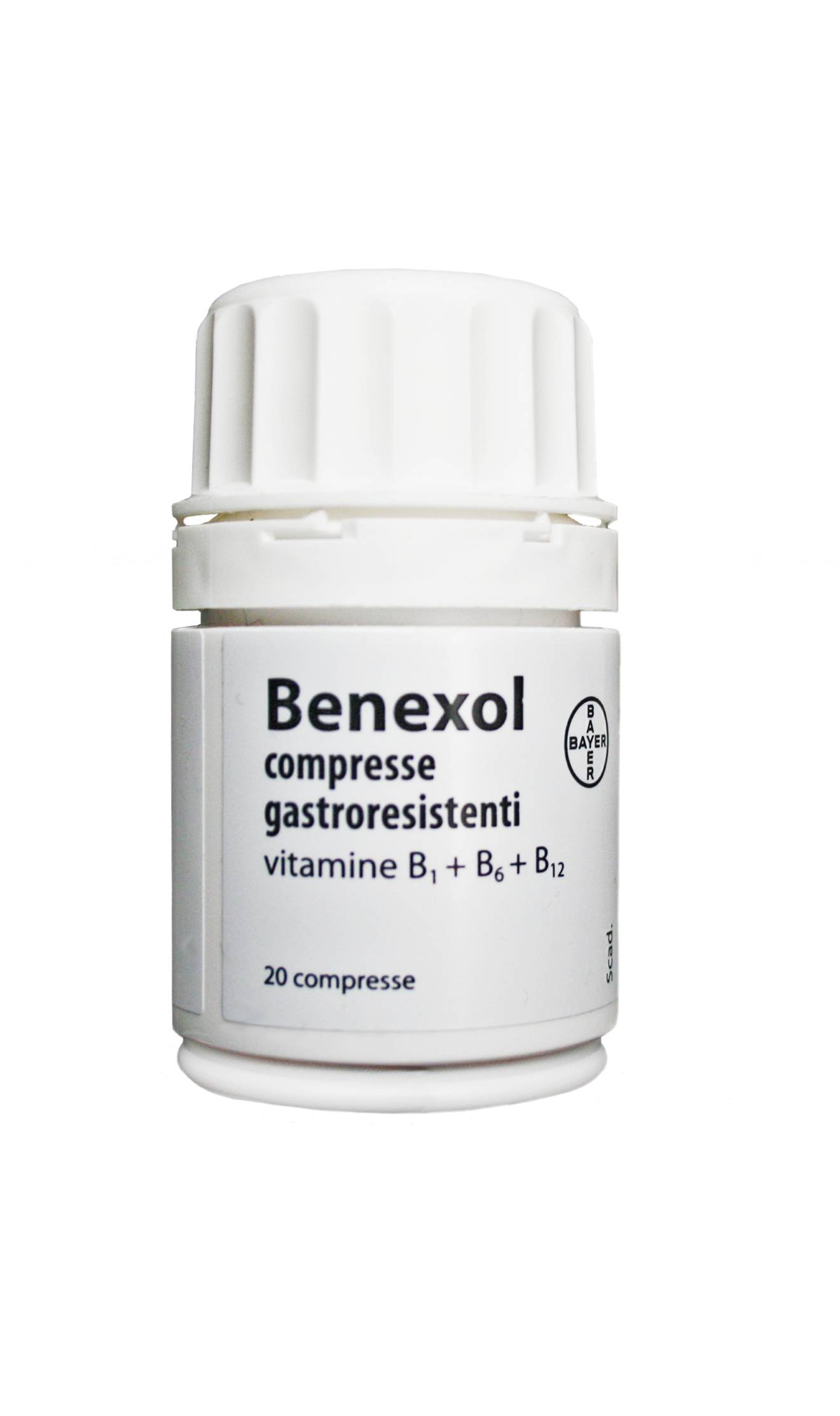 Benexol 250mg + 250 mg + 500 mcg - 20 cpr gastroresistenti