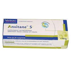 Virbac Anxitane S Complemento alimentare per cani 30 compresse