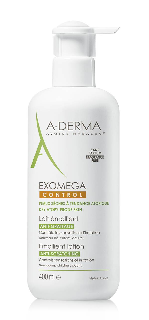 A - Derma Exomega Control Latte Emolliente Anti - Prurito 400 ml
