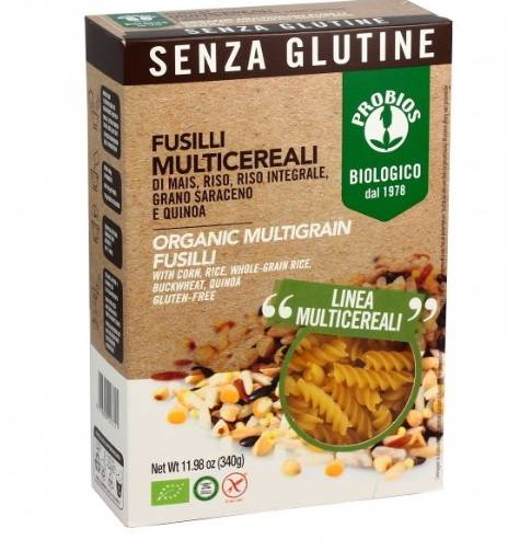 Probios Fusilli Multicereali senza glutine e biologici 340 g
