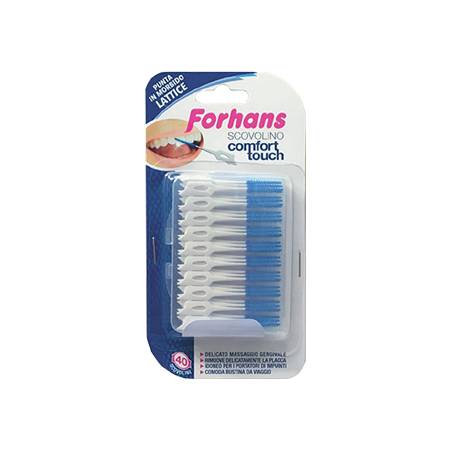 Forhans Comfort Touch Scovolini con punta morbida 40 pezzi