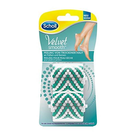 Scholl Velvet Refill Testine Di Ricambio Per Spazzola Esfoliante