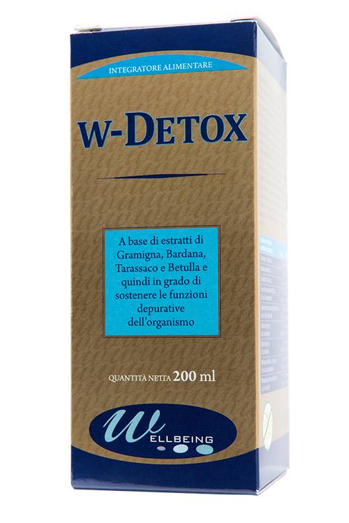 Wellbeing W Detox Integratore Drenante 200 ml