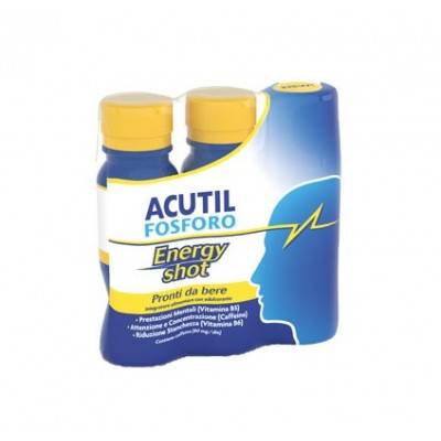 Acutil Fosforo Energy Shot Integratore per Memoria e Concentrazione